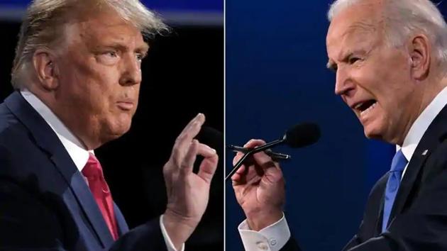 Donald Trump and Joe Biden (File photo) Donald Trump and Joe Biden (File photo)