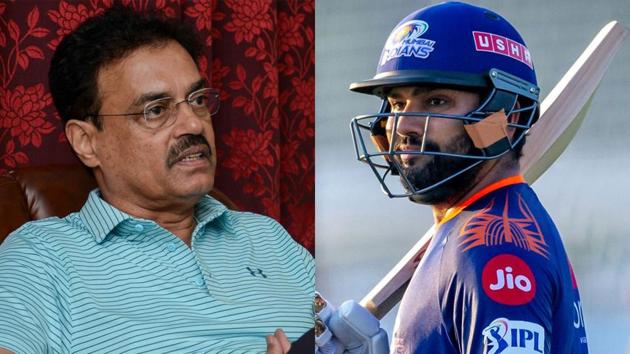 File images of Dilip Vengsarkar and Rohit Sharma (Getty/Mumbai Indians Twitter) File images of Dilip Vengsarkar and Rohit Sharma (Getty/Mumbai Indians Twitter)