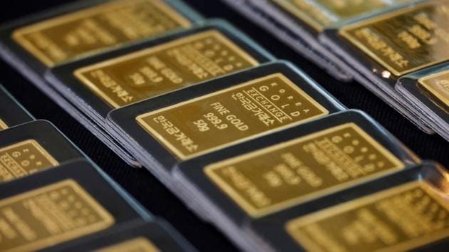 Spot gold rose 0.2% to $1,906.74 per ounce by 0338 GMT. (Reuters) Spot gold rose 0.2% to $1,906.74 per ounce by 0338 GMT. (Reuters)