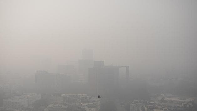 Advocate Balendu Shekhar, appearing for the Environment Ministry, told the NGT that there is no conclusive finding on relation of air pollution with Covid mortality and they have written to the ministry of health and the ministry of earth sciences seeking their opinion on the issue .(AP Photo) Advocate Balendu Shekhar, appearing for the Environment Ministry, told the NGT that there is no conclusive finding on relation of air pollution with Covid mortality and they have written to the ministry of health and the ministry of earth sciences seeking their opinion on the issue .(AP Photo)