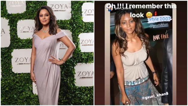 Gauri Khan has shared a throwback picture from 2007.