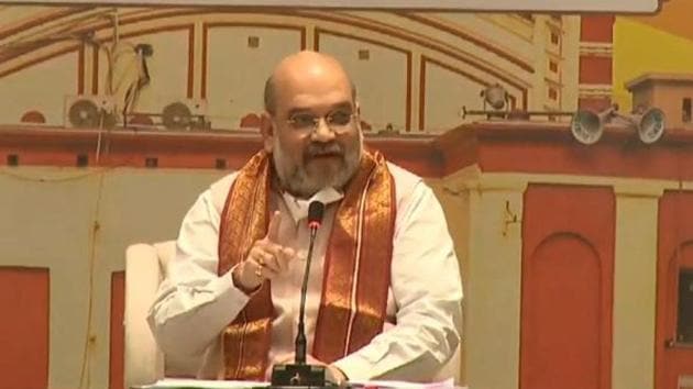 Amit Shah is on a two visit to West Bengal.(BJP4India/Twitter Photo) Amit Shah is on a two visit to West Bengal.(BJP4India/Twitter Photo)