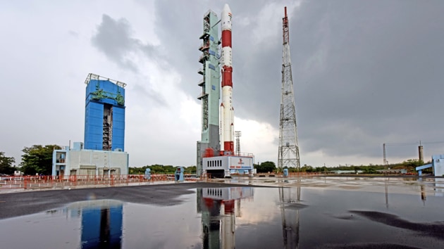 This year due to Covid-19 restrictions, only a live telecast of the launch has been planned.(Twitter/@isro)