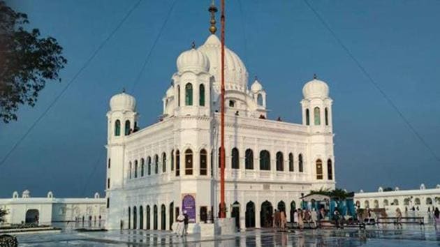 A view of Gurdwara Kartarpur Sahib in Pakistan on Nov. 8, 2019.(PTI File Photo)