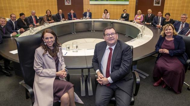 The pandemic is one of a string of emergencies that tested Ardern’s leadership during a torrid first term. (AP Photo) The pandemic is one of a string of emergencies that tested Ardern’s leadership during a torrid first term. (AP Photo)