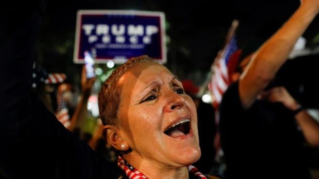 The now-removed “Stop the Steal” group was run by the Trump action group Women for America First(Reuters) The now-removed “Stop the Steal” group was run by the Trump action group Women for America First(Reuters)
