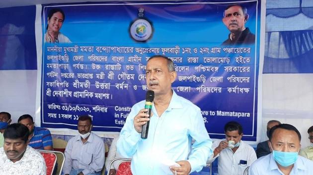 West Bengal tourism minister Gautam Deb (Image courtesy: twitter.com/Gautamdebmic)