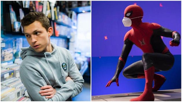 Tom Holland is back on sets of Spider-Man 3.