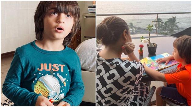 Gauri Khan with AbRam in Mumbai. Gauri Khan with AbRam in Mumbai.