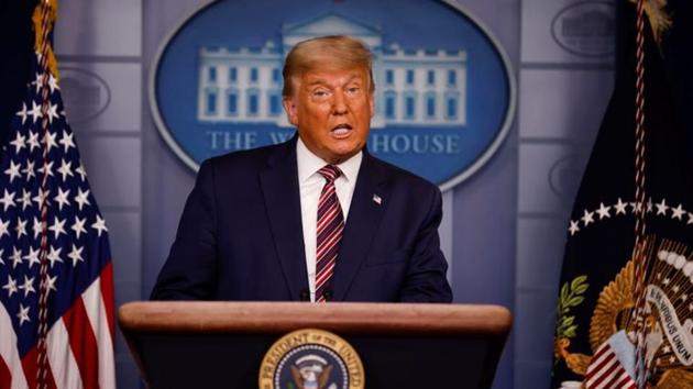 US President Donald Trump.(Reuters) US President Donald Trump.(Reuters)