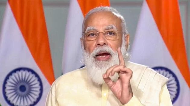 PM Modi said that the move helped reduce black money, increase tax compliance and formalisation and gave a boost to transparency and that the outcomes have been beneficial for the country’s progress(PTI)