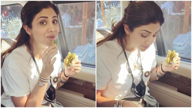 Shilpa Shetty had the best Sunday feast.