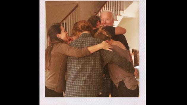 The image was tweeted by Joe Biden’s granddaughter Naomi.(Twitter/@naomibiden)