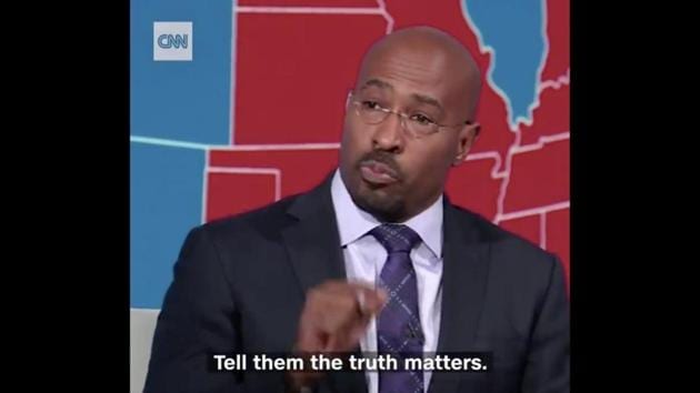 The image shows CNN anchor Van Jones.(Twitter/@CNN)