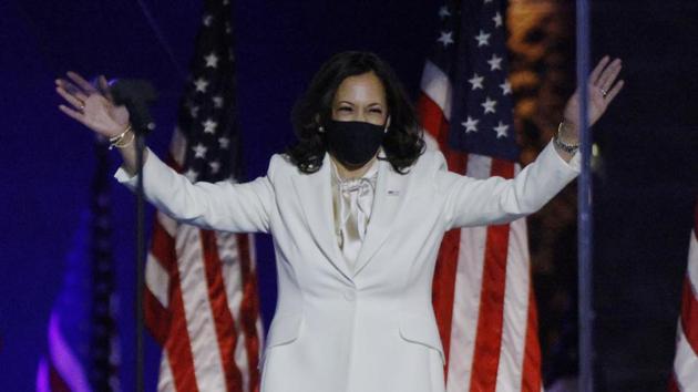Harris, 56, who is of Indian origin, has become the first-ever woman vice president-elect of the US. (Reuters/Jim Bourg) Harris, 56, who is of Indian origin, has become the first-ever woman vice president-elect of the US. (Reuters/Jim Bourg)