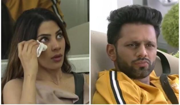 Bigg Boss 14 promo: Nikki Tamboli was upset by Rahul Vaidya’s words. Bigg Boss 14 promo: Nikki Tamboli was upset by Rahul Vaidya’s words.