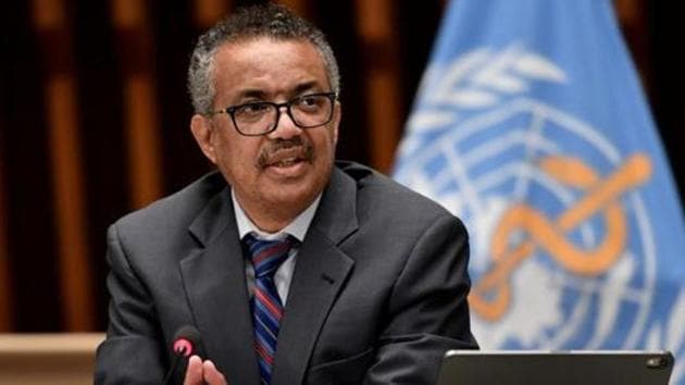 World Health Organization (WHO) Director-General Tedros Adhanom Ghebreyesus. (REUTERS) World Health Organization (WHO) Director-General Tedros Adhanom Ghebreyesus. (REUTERS)