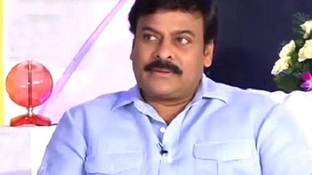 Telugu actor Chiranjeevi has tested positive for Covid-19 but is asymptomatic.(File Photo)