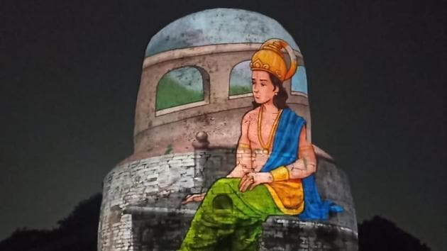 The show is a retelling of Lord Buddha’s life and his preaching. Sarnath is a holy site, where Lord Buddha had delivered his first sermons.(Sourced) The show is a retelling of Lord Buddha’s life and his preaching. Sarnath is a holy site, where Lord Buddha had delivered his first sermons.(Sourced)