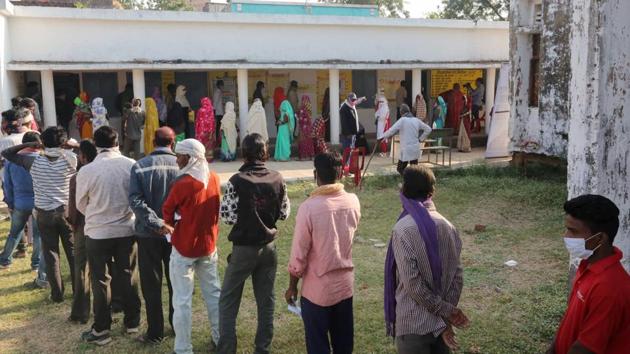 Despite the Covid-19 pandemic, a total of 70.27 per cent voter turnout was recorded.(PTI Photo | Representational image)