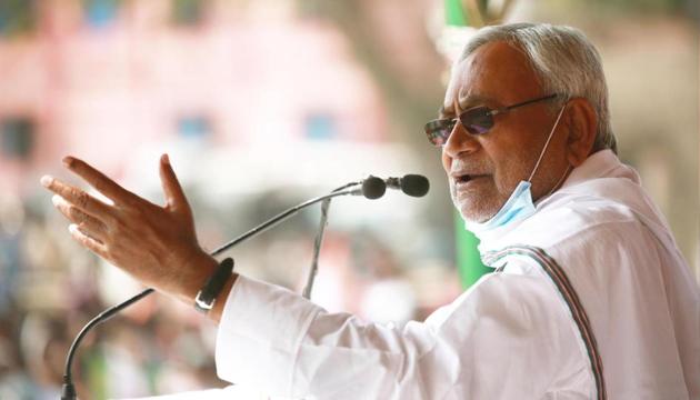 The trio and other senior leaders had said on several occasions during campaigning that Nitish Kumar will lead the government if the NDA returns to power in the state. (HT Photo) The trio and other senior leaders had said on several occasions during campaigning that Nitish Kumar will lead the government if the NDA returns to power in the state. (HT Photo)