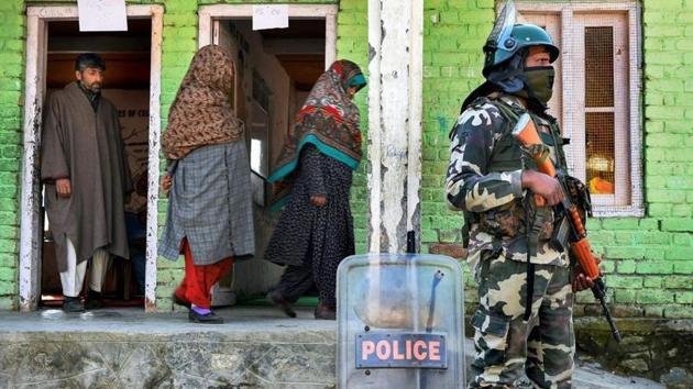 The DDC polls will be fought on party lines and the BJP is the first off the blocks with announcement of 1st list of candidates.(PTI Photo/File) The DDC polls will be fought on party lines and the BJP is the first off the blocks with announcement of 1st list of candidates.(PTI Photo/File)