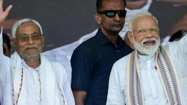 The BJP insists that Nitish KUmar will remain the chief minsterial face of the alliance, a promise made before the polls. (HT Photo) The BJP insists that Nitish KUmar will remain the chief minsterial face of the alliance, a promise made before the polls. (HT Photo)