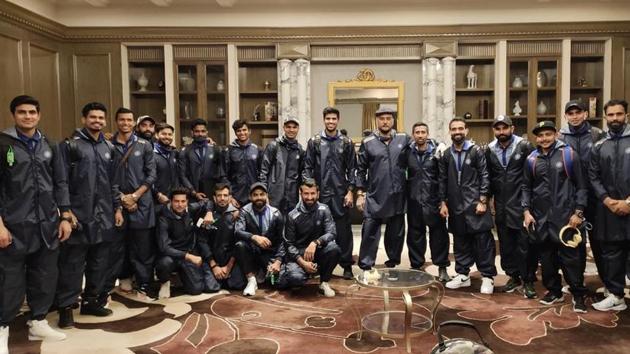 Indian cricketers before leaving for Australia (BCCI/Twitter) Indian cricketers before leaving for Australia (BCCI/Twitter)
