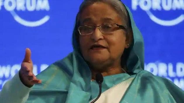 The Bangladesh Prime Minister’s Office directed the railway ministry to reduce the cost of the project to convert the metre-gauge line between Akhaura and Sylhet to dual-gauge line by 3,354.31 crore takas or 20.8% of the total cost, according to a report. (Reuters File Photo) The Bangladesh Prime Minister’s Office directed the railway ministry to reduce the cost of the project to convert the metre-gauge line between Akhaura and Sylhet to dual-gauge line by 3,354.31 crore takas or 20.8% of the total cost, according to a report. (Reuters File Photo)