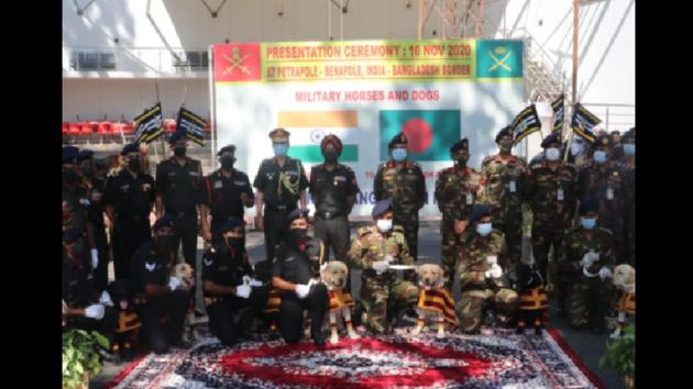 The presentation ceremony was held at Petrapole- Benapole Integrated Check Post (ICP) on the India - Bangladesh Border.(Twitter@ihcdhaka) The presentation ceremony was held at Petrapole- Benapole Integrated Check Post (ICP) on the India - Bangladesh Border.(Twitter@ihcdhaka)