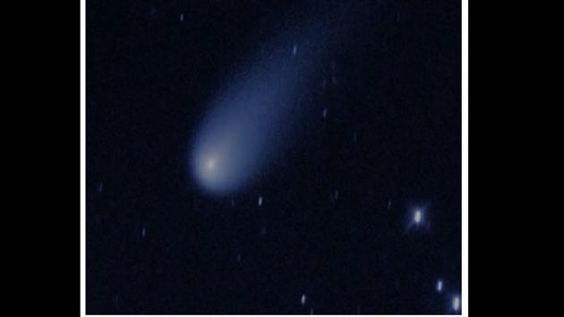 The image shows Comet ISON.(Instagram/@nasahubble)