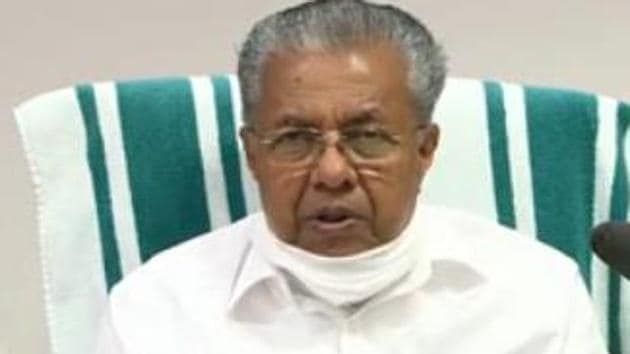Kerala CM Pinarayi Vijayan. (Videograb) Kerala CM Pinarayi Vijayan. (Videograb)