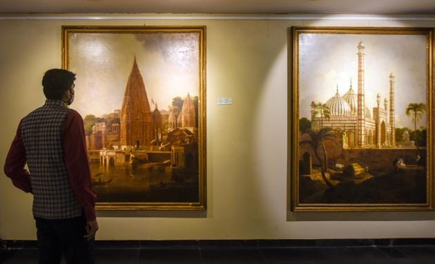 Photos National Gallery Of Modern Art Reopens Amid Covid 19 Pandemic