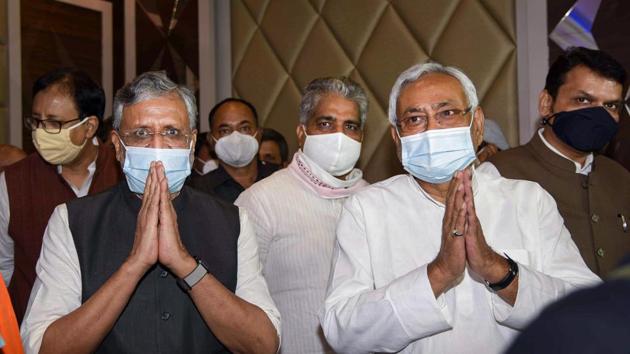 The NDA made a comeback in Bihar after it won 125 seats out of the total 243 in this year’s assembly election. Out of its constituents, the BJP won 74 seats and was the biggest contributor to the alliance’s victory. (PTI Photo) The NDA made a comeback in Bihar after it won 125 seats out of the total 243 in this year’s assembly election. Out of its constituents, the BJP won 74 seats and was the biggest contributor to the alliance’s victory. (PTI Photo)