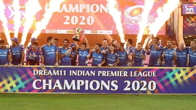 Mumbai Indians won their fifth IPL title.(MI/Twitter) Mumbai Indians won their fifth IPL title.(MI/Twitter)