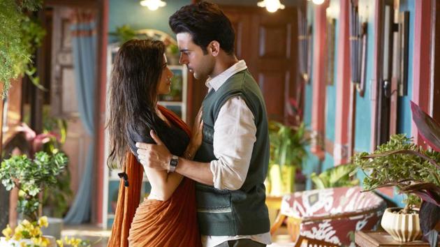 Chhalaang movie review: Rajkummar Rao and Nushrratt Bharuccha in a still from the new Hansal Mehta film.