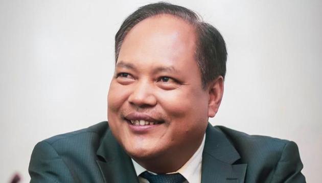 Working president of ruling Bodoland People’s Front (BPF) Biswajit Daimary quit the party on Wednesday citing differences.(FACEBOOK/Biswajit Daimary.)