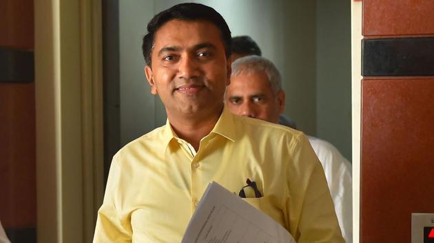 Goa chief minister Pramod Sawant. (PTI File)