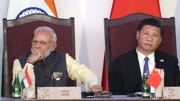 Indian Prime Minister Narendra Modi, left, and Chinese President Xi Jinping. (AP File) Indian Prime Minister Narendra Modi, left, and Chinese President Xi Jinping. (AP File)