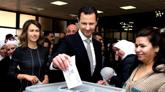 Bashar Assad’s rule, half of it spent in war, is different from his father’s in some ways, dependent on allies like Iran and Russia rather than projecting Arab nationalism(AP) Bashar Assad’s rule, half of it spent in war, is different from his father’s in some ways, dependent on allies like Iran and Russia rather than projecting Arab nationalism(AP)