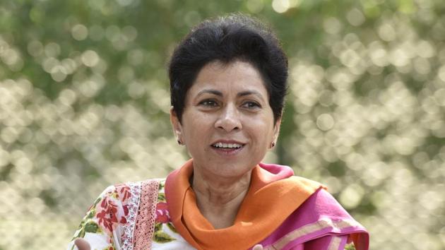 Haryana Congress chief Kumari Selja (HT FILE PHOTO) Haryana Congress chief Kumari Selja (HT FILE PHOTO)