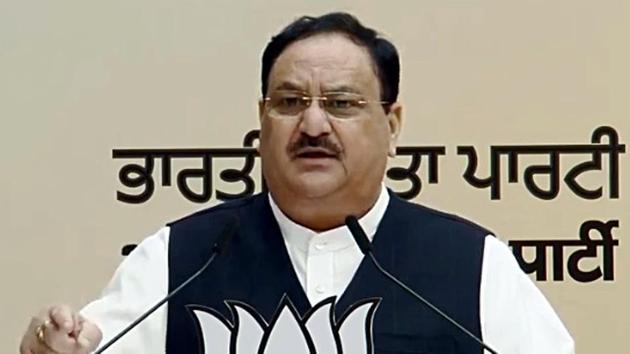 The appointments were made from the new national team that BJP President JP Nadda had announced in September.(ANI) The appointments were made from the new national team that BJP President JP Nadda had announced in September.(ANI)