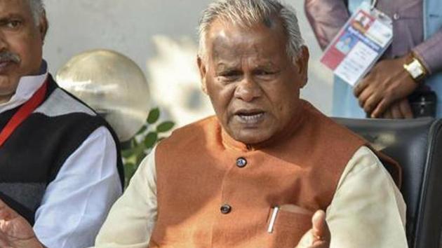 Hindustani Awam Morcha Secular (HAMS) National President Jitan Ram Manjhi addressing the media in Patna on Feb 18, 2019.(PTI File Photo) Hindustani Awam Morcha Secular (HAMS) National President Jitan Ram Manjhi addressing the media in Patna on Feb 18, 2019.(PTI File Photo)