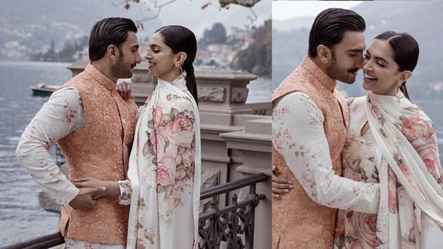 Ranveer Singh and Deepika Padukone have shared unseen pictures from their wedding on their second wedding anniversary.