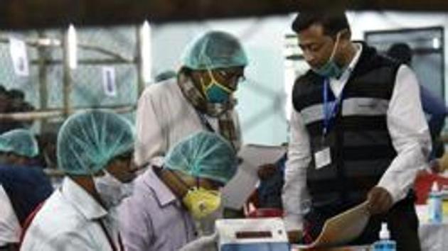 The polling for the seats, which fell vacant in May, was deferred by a few months due to the Covid-19 pandemic and held on October 22. (AP file photo. Representative image) The polling for the seats, which fell vacant in May, was deferred by a few months due to the Covid-19 pandemic and held on October 22. (AP file photo. Representative image)