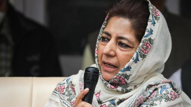 Mufti also said that militancy is on the rise in Kashmir, adding that a dialogue was required with Pakistan and stakeholders in the Kashmir valley to restore peace.(PTI Photo)