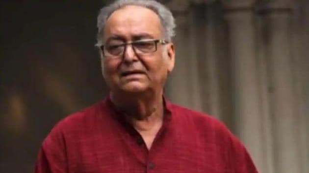 Soumitra Chatterjee was admitted to hospital on October 6, 2020.