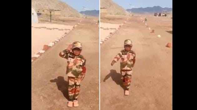 Nawang Namgyal is going viral all over again.(Twitter/@ITBP_official) Nawang Namgyal is going viral all over again.(Twitter/@ITBP_official)