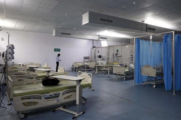 The state government had capped the prices for oxygen beds and ICU beds for Covid-19 patients across all private hospitals in the state(HT PHOTO)