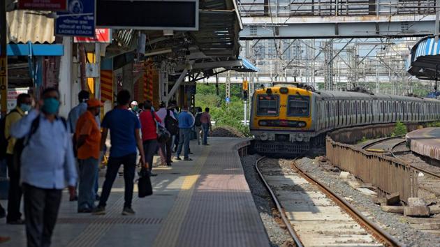 CR is currently operating 1,572 train services and the WR operates 1,201 local train services every day. (HT PHOTO) CR is currently operating 1,572 train services and the WR operates 1,201 local train services every day. (HT PHOTO)